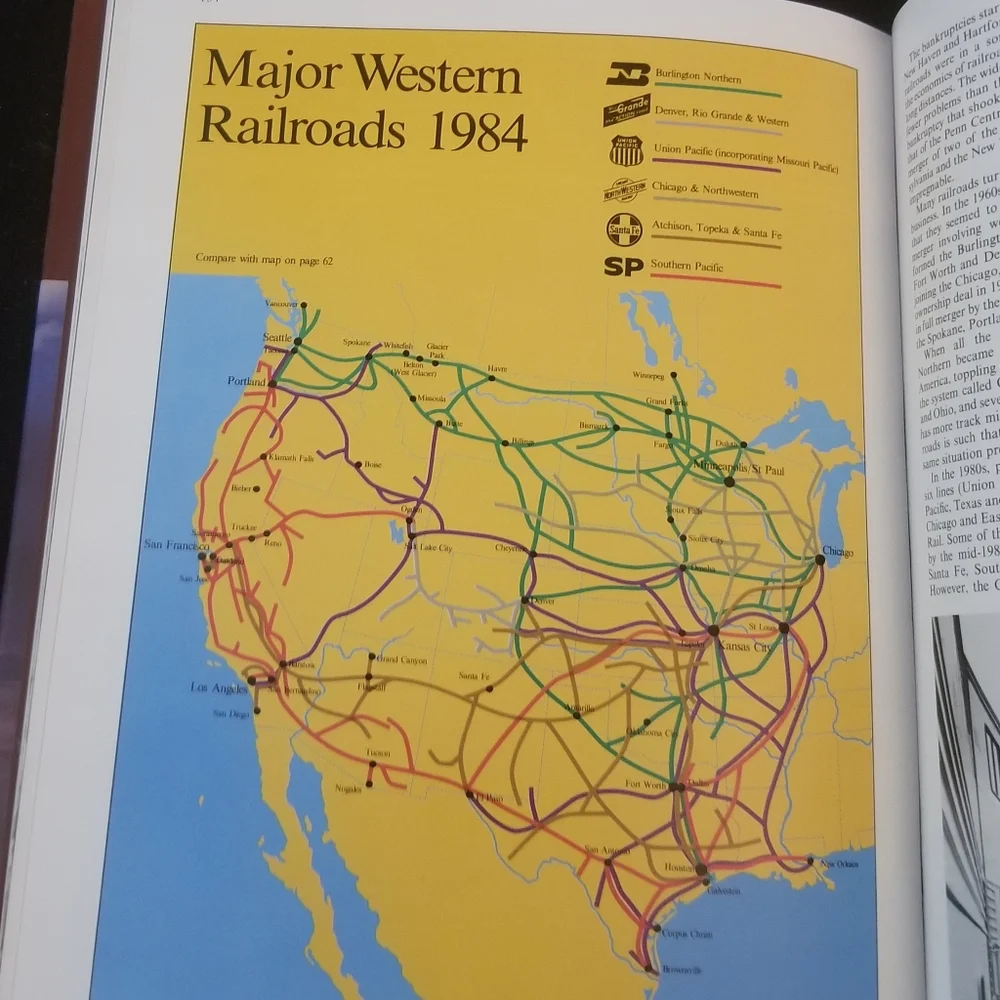 The History of the Western Railroads, VGUC